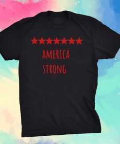 America Strong Coronavirus Captain For T-Shirt