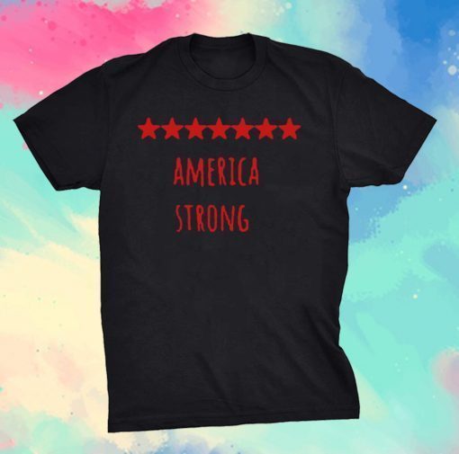 America Strong Coronavirus Captain For T-Shirt