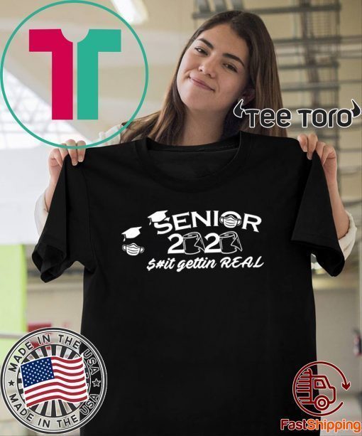 Seniors 2020 Getting Real Funny Toilet Paper Graduation Day Class of 2020 T-Shirt