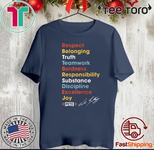 2020 Rules Of The Road Team Pete Buttigieg Shirt