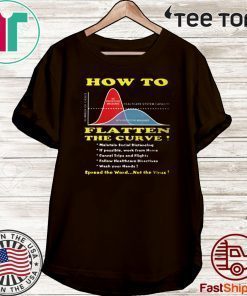 How To Flatten The Curve Health System Flu Shirt