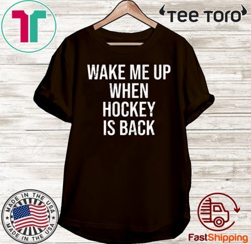 Wake Me Up When Baseball Is Back 2020 T-Shirt