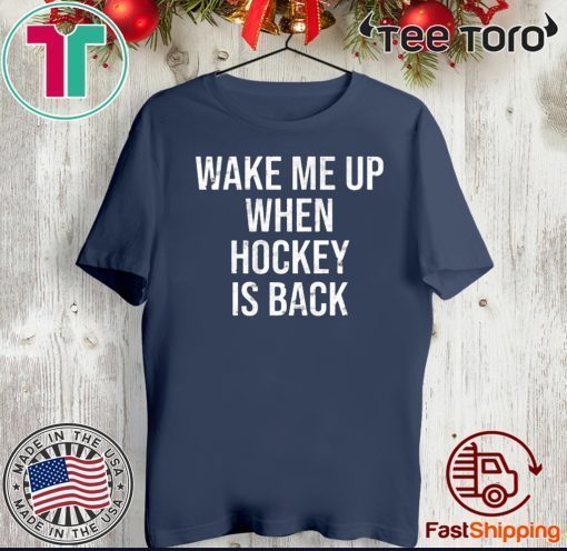 Wake Me Up When Baseball Is Back 2020 T-Shirt