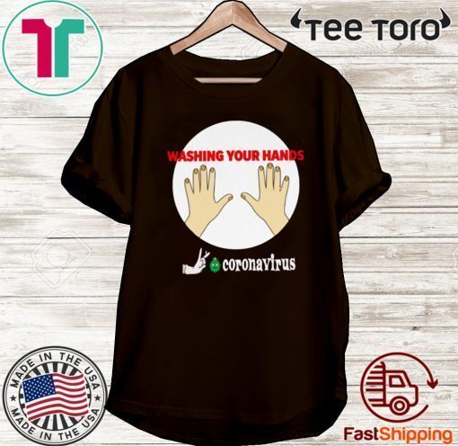 washing hand song coronavirus Official T-Shirt