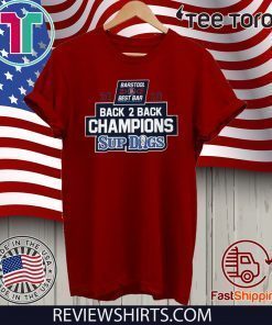 2020 CHAMPIONS BACK 2 BACK SUP DOGS OFFICIAL T-SHIRT