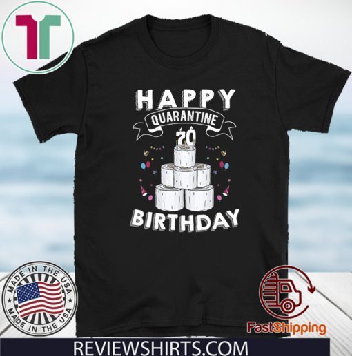 75th Birthday Shirt, Quarantine Shirt, The One Where I Was Quarantined 2020 T-Shirt