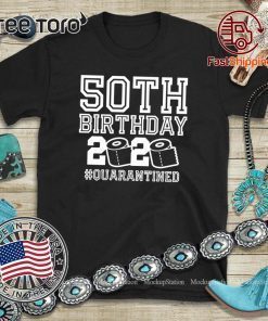 50th Birthday Shirt, Quarantine Shirt, The One Where I Was Quarantined 50th Gift T-Shirt