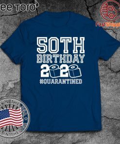 50th Birthday Shirt, Quarantine Shirt, The One Where I Was Quarantined 50th Gift T-Shirt