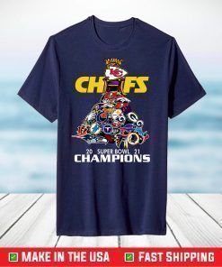 2021 Champions Kansas City Chiefs Football-NFL, Super Bowl 2021 T-Shirt