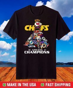 2021 Champions Kansas City Chiefs Football-NFL, Super Bowl 2021 T-Shirt