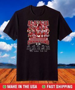 2021 Gift Alabama CFP National Champions 2021 NFL Football Team Lover T-shirt