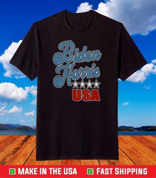 Biden Harris USA President Vice President Vintage T-Shirt