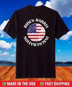 Biden Harris Welcome 46th President Inauguration Day 2021 T-Shirt