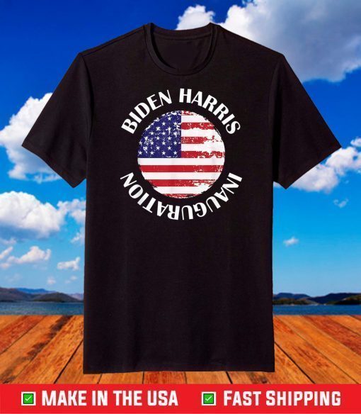 Biden Harris Welcome 46th President Inauguration Day 2021 T-Shirt