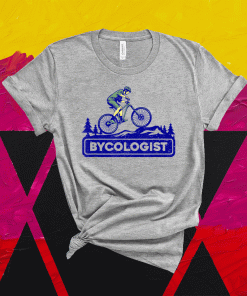 Bycologist funny Mountain Bike Bicylce Cycling Shirt