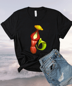 Carnivorous Plant Shirt Nepenthes Edwardsiana Botanical Shirt