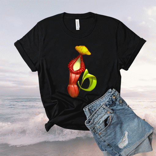 Carnivorous Plant Shirt Nepenthes Edwardsiana Botanical Shirt