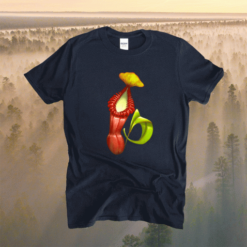 Carnivorous Plant Shirt Nepenthes Edwardsiana Botanical Shirt