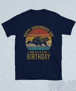 Groundhog Birthday Decoration 2 February 2Nd Happy Birthday Shirt