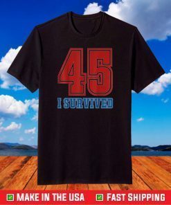 I Survived 45 Trump Lost Funny 2020 Election Vintage Retro Classic T-Shirt