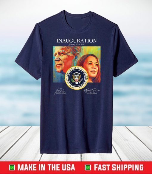 Joe Biden Harris Presidential Inauguration 2021 Celebration T-Shirt