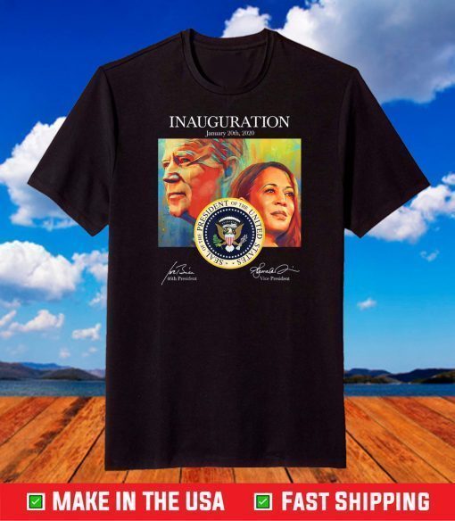 Joe Biden Harris Presidential Inauguration 2021 Celebration T-Shirt