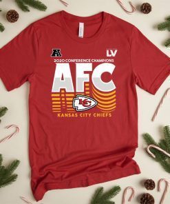 Kansas City Chiefs 2021 AFC Champions T-Shirt , KC Chiefs Super Bowl 2021 Champions Football Shirt