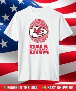 Kansas City Chiefs it's in my DNA, Kansas City Chiefs NFL T-Shirt