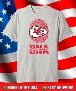 Kansas City Chiefs it's in my DNA, Kansas City Chiefs NFL T-Shirt