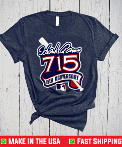 RIP Hank Aaron Vintage 90s MLB Hank Aaron 25th Anniversary T-Shirt