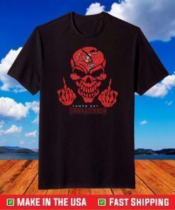 Skull Tampa Bay Buccaneers NFL T-Shirt