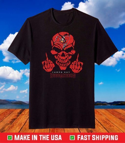 Skull Tampa Bay Buccaneers NFL T-Shirt