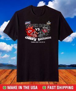 Super Bowl The Chiefs And The Buccaneers, Kansas City Chiefs Logo Shirt