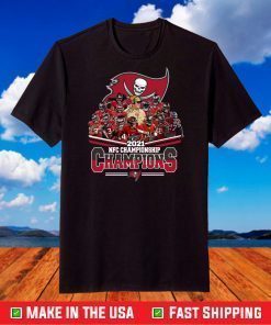 Tampa Bay Buccaneers NFC Championship 2021 Champions T-Shirt