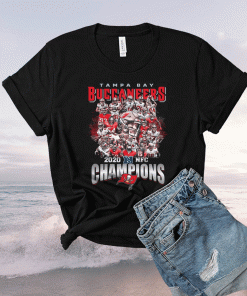 Team Tampa bay Buccaneers 2021 NFC Champions Shirt