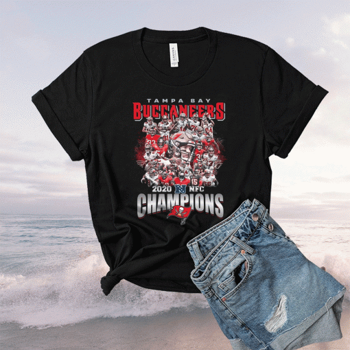 Team Tampa bay Buccaneers 2021 NFC Champions Shirt