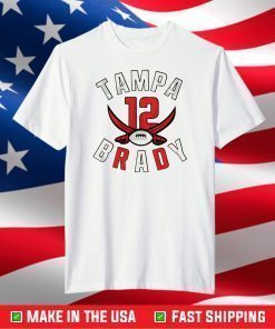 12 Tampa Bay Buccaneers NFL,Super Bowl 2021 T-Shirt