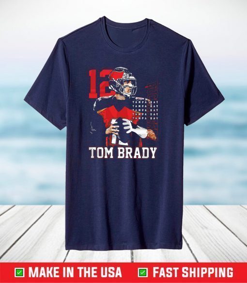 12 tom brady tampa bay buccaneers Tampa Bay Buccaneers NFL T-Shirt