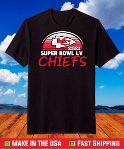 2021 Super Bowl lv Chiefs,Kansas City Chiefs Logo T-Shirt