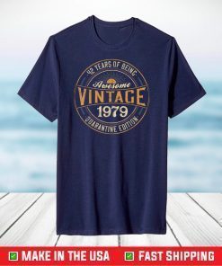 42 Year Old Gifts Vintage 1979 Limited Edition 42nd Birthday Unisex T-Shirt