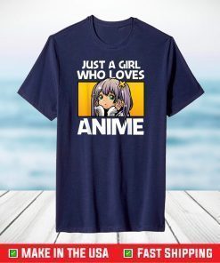 Anime Gift For Teen Girls Women Anime Merch Anime Lover Girl T-Shirt