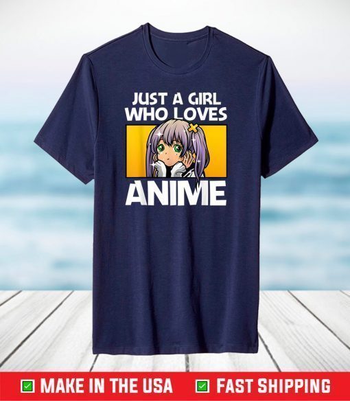 Anime Gift For Teen Girls Women Anime Merch Anime Lover Girl T-Shirt