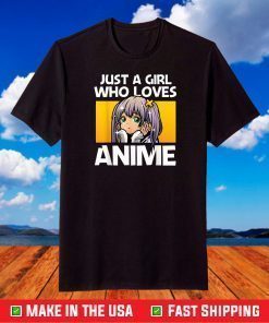 Anime Gift For Teen Girls Women Anime Merch Anime Lover Girl T-Shirt