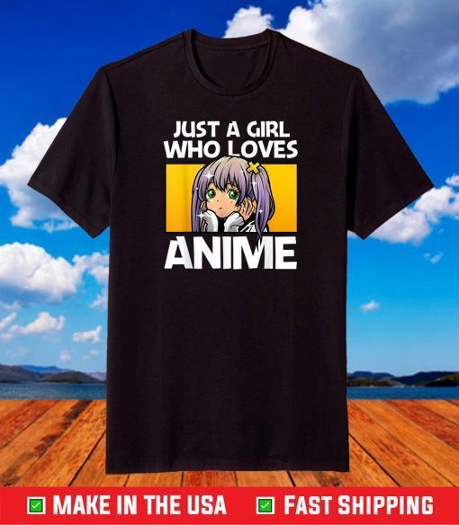 Anime Gift For Teen Girls Women Anime Merch Anime Lover Girl T-Shirt