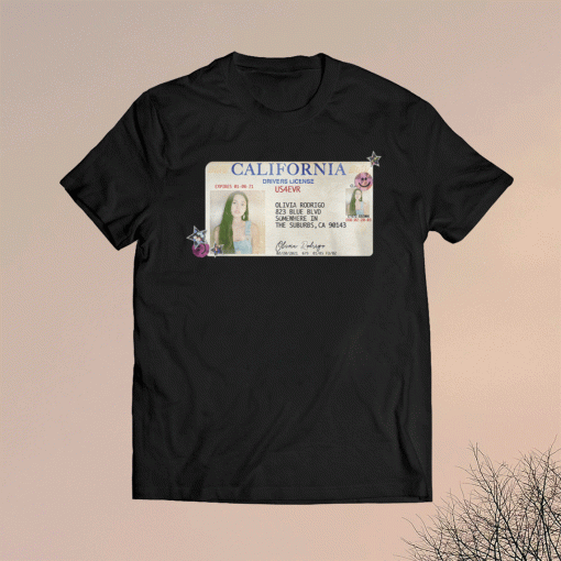 Arianna Drivers License Shirt