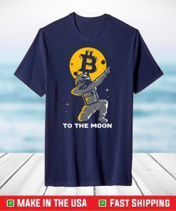 Bitcoin Course - To The Moon Bitcoin T-Shirt