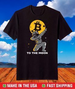 Bitcoin Course - To The Moon Bitcoin T-Shirt