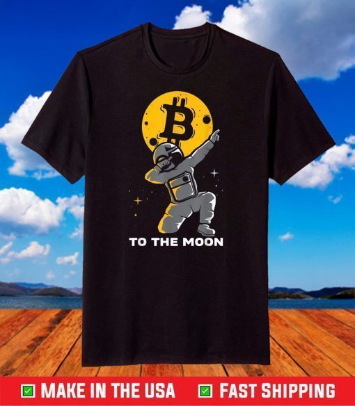 Bitcoin Course - To The Moon Bitcoin T-Shirt