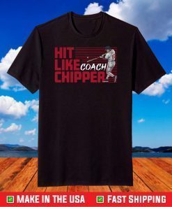 Hit like chipper coach shirt