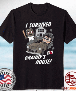 I Survived Granny's House Gaming Family Game Style Shirt